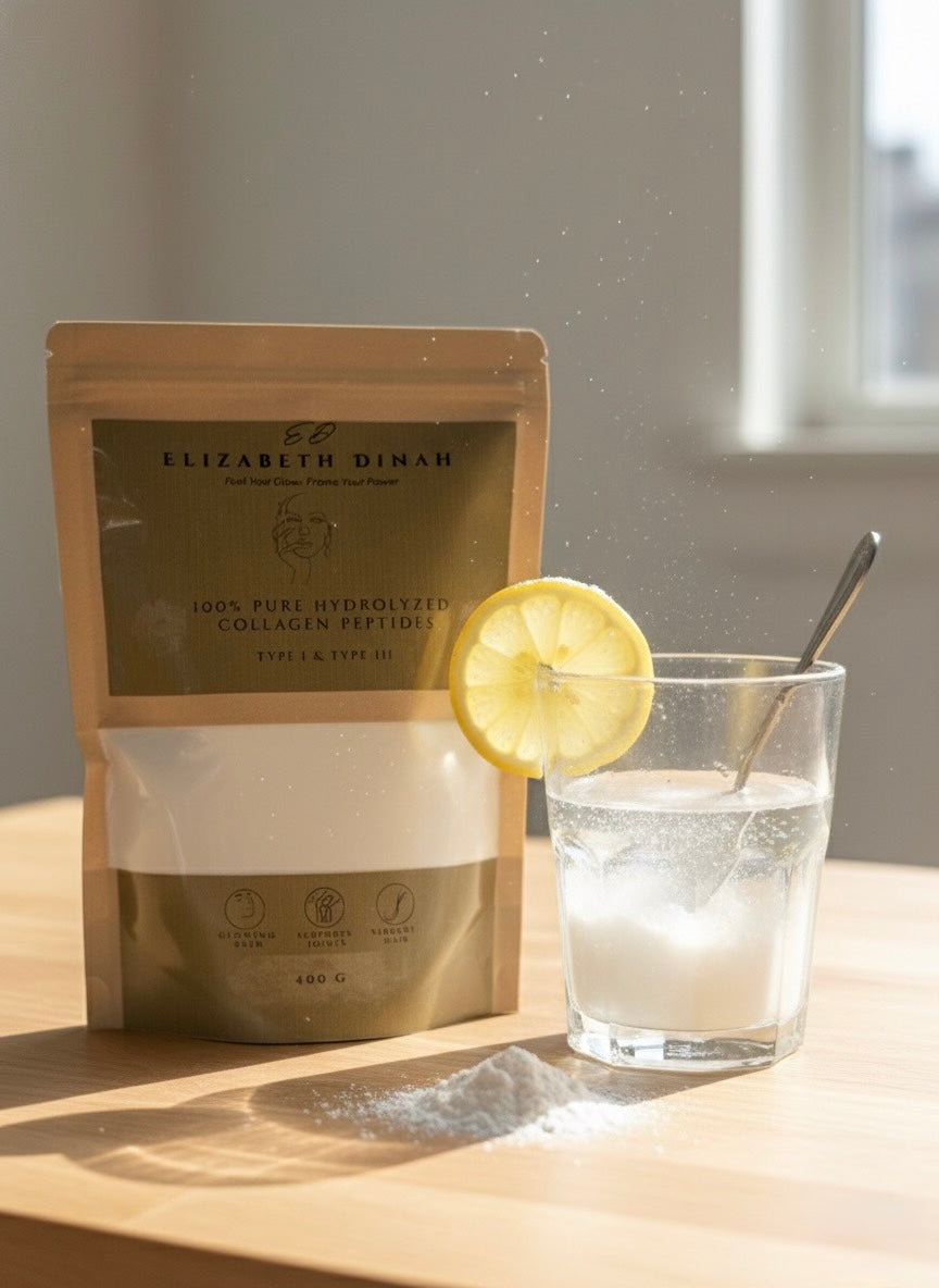 TYPE I & III 400g 100% Pure Bovine Hydrolyzed Collagen Peptides